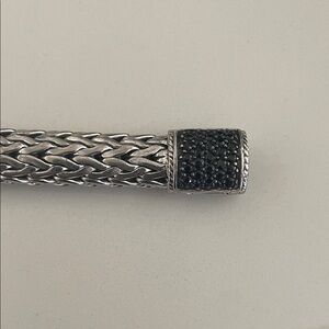 John Hardy Silver and Black Men's Bracelet